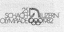 XXV Olimpiada Lucerna, 29 października 16 listopada 1982 r.