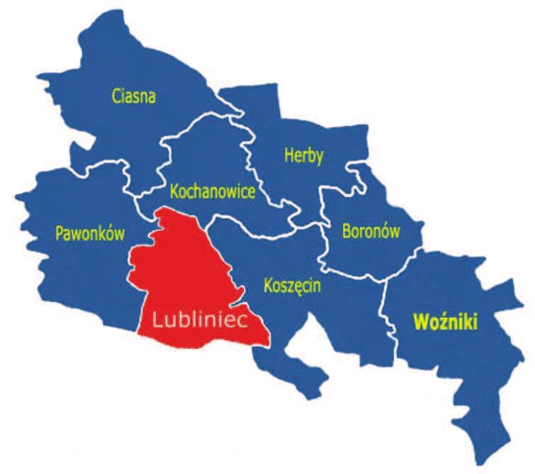 Górnośląskiej. Geograficznie miasto usytuowane jest na terenie Równiny Opolskiej, nad rzeką Lublinica, w dolinie Małej Panwi. Teren całego miasta jest bardzo zróżnicowany pod względem geograficznym.