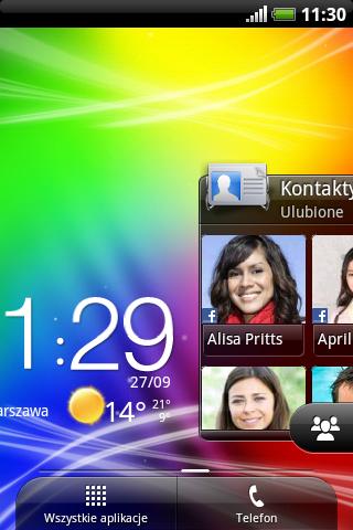 17 Wprowadzenie Ekran główny Ekran główny to miejsce, które sprawia, że jest to właśnie Twój HTC Explorer.