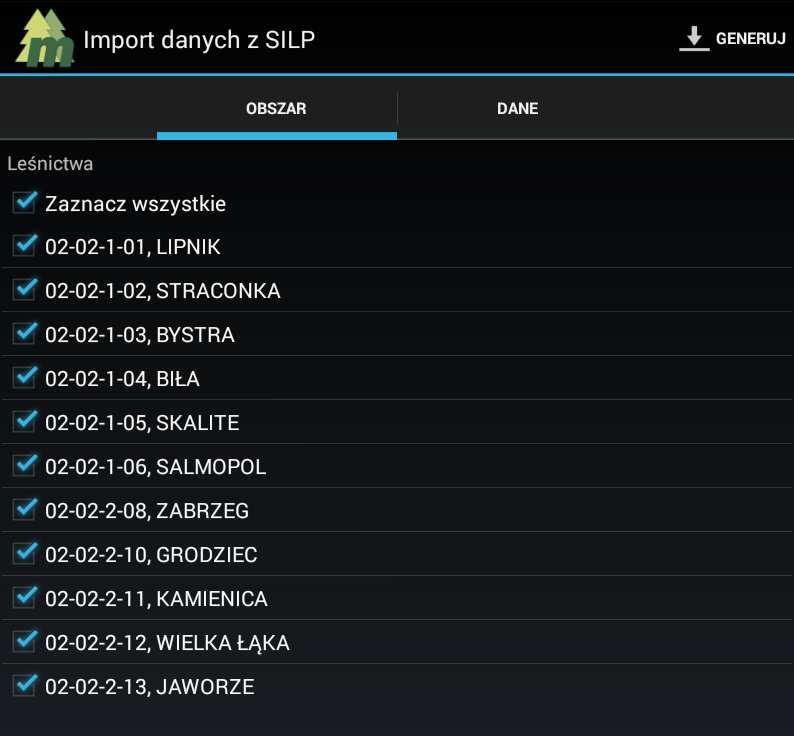 Należy podać następujące dane: Adres: IP adres web SILP-u (prefiks https:// jest w tym polu wpisany domyślnie i nie ma konieczności wpisywania go ręcznie); Port: może pozostać pusty (po rozpoznaniu
