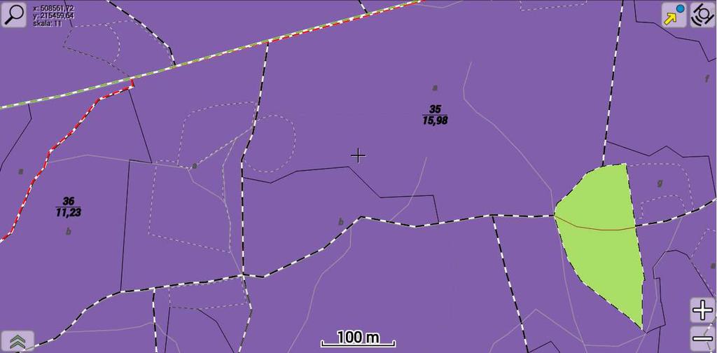 Lite: Instrukcja użytkownika Mapa siedliskowa Leśna