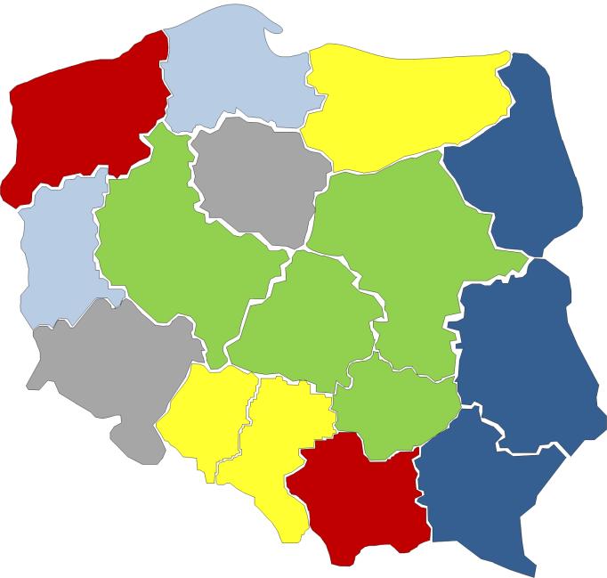 Biorąc pod uwagę dominujący cel podróży turystycznej do Polski można wyodrębnić pięć podwarstwowych obszarów.