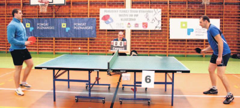 Turniej Tenisa Stołowego OSP i PSP Już po raz dwunasty Gmina Kleszczewo gościła uczestników Turnieju Tenisa Stołowego OSP i PSP Powiatu Poznańskiego.