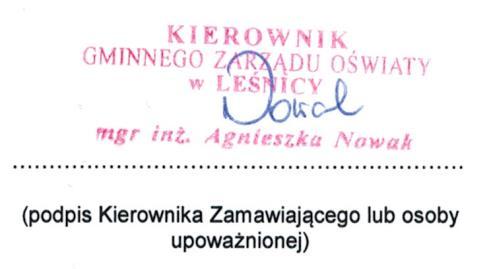 Osoby upoważnione do konaktu z Wykonawcami: Beata Duk-Kosok, tel. 505 195 082, mail: info@bd-consulting.com.