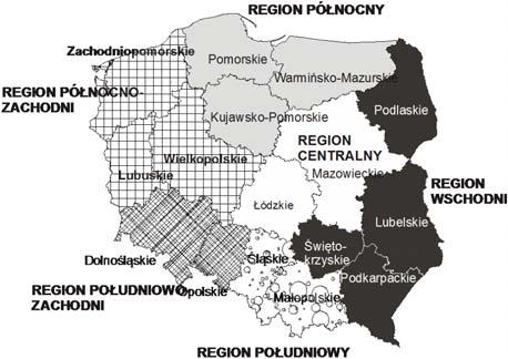 8 METODY ILOŚCIOWE W EKONOMII w porównaniu z resztą Polski nadal jest słabsza, a nawet stan ten się pogłębia.