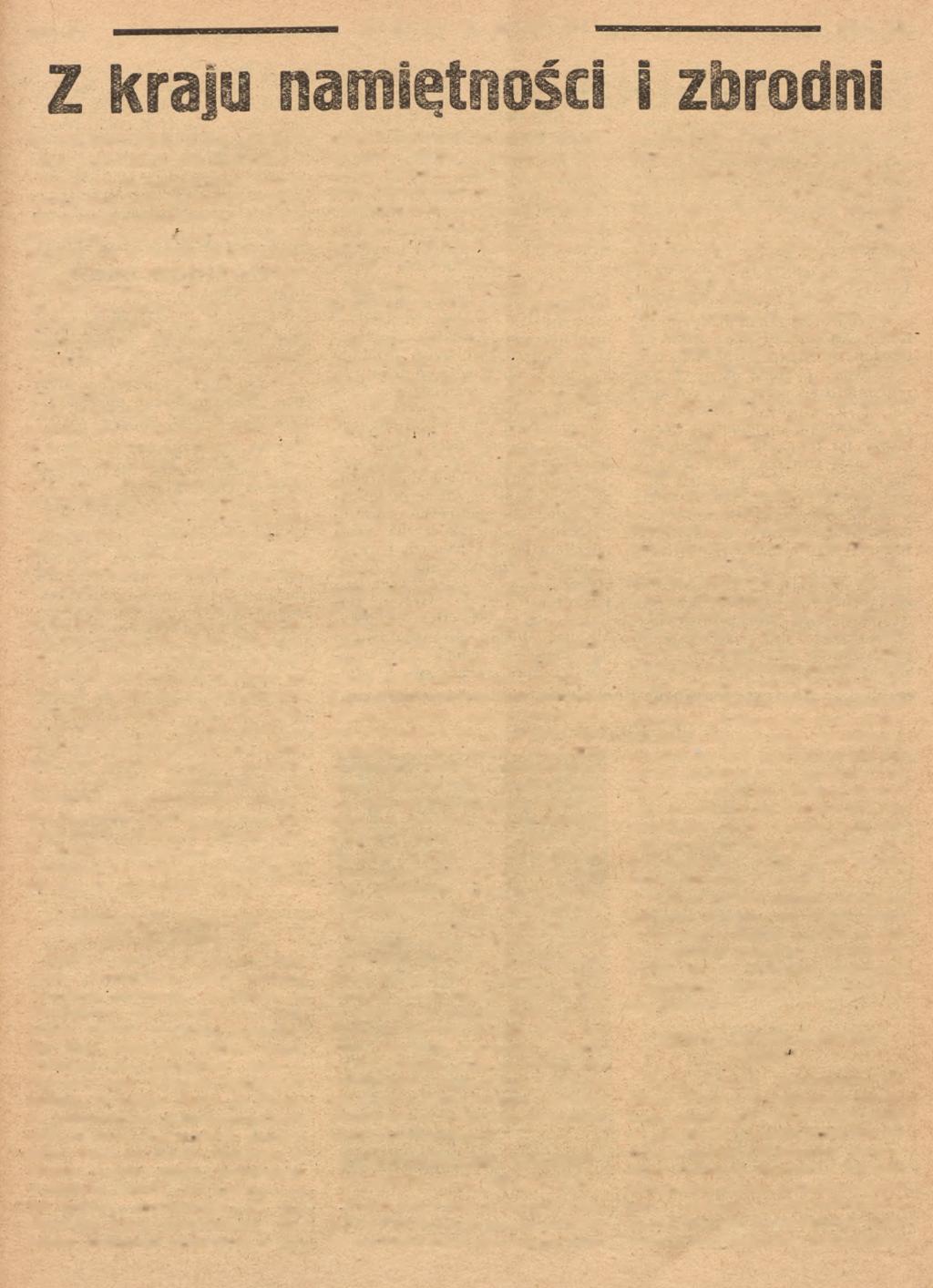 'Kr. 1 R E F O R M A Str. 53 W JASKINI MOLOCHA ZERO NA LAZUROWYM BRZEGU.