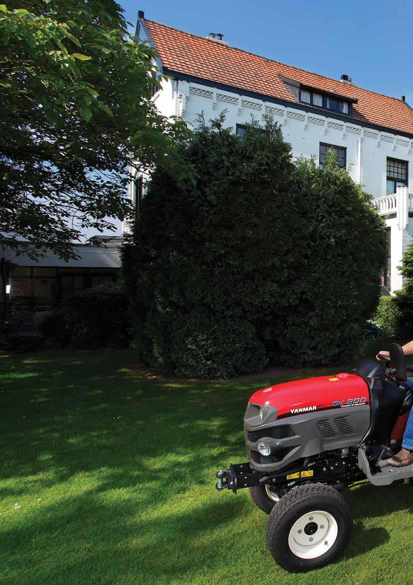 najnowsza zintegrowana zwie,kszenia m TECHNOLOGIA, KTÓREJ WYMAGASZ Traktory firmy YANMAR cieszą się ugruntowaną popularnością w Europie.