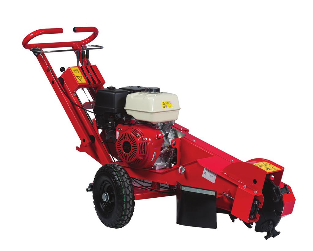 B20 Szerokość maszyny Ruch wahadłowy Wysokość/Głębokość 300 mm 200 mm 680 mm 800 mm 8,2 kw/11 HP Honda - Benzynowy Pojemność zbiornika 6,1 l - około 3 godziny Napęd kół Ręczny Hamulce Po jednym na