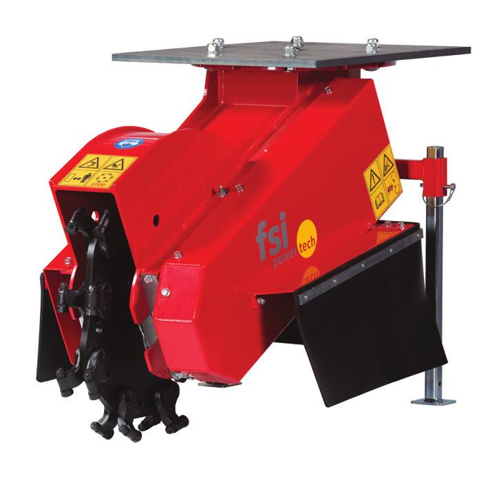 117 kw/160 HP Ø720 mm Ø28/28 520 kg Frezy do pni napędzane hydraulicznie H20 Napędzane hydraulicznie frezy do pni do montażu na koparce lub podobnej maszynie, która jest wykorzystywana do ruchu