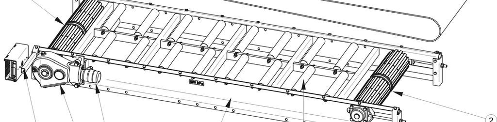 3.4 MECHANIZM PODAJĄCY Konstrukcje mechanizmu podającego przedstawiono na rysunku (3.3A). Stół podający (1) stanowi konstrukcję nośną poszczególnych elementów mechanizmu.