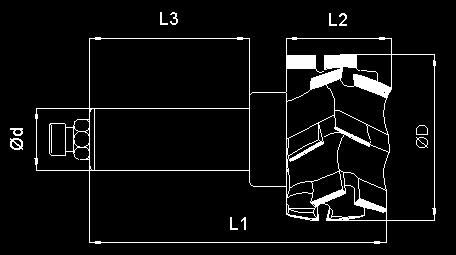 cutter in diamond, helicoidal design, height PCD 4,5 mm, suitable for finishing working on chipboard panels, coated, laminated, veneered, M.D.F.