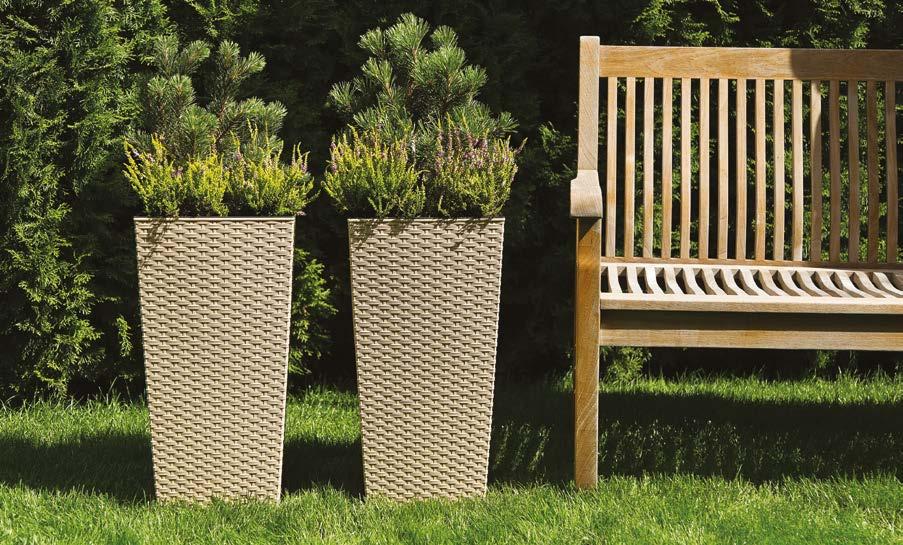 FINEZJA RATTAN Blumentopf / Pot de fleurs / Кашпо 72 190 x 190 x 360 73