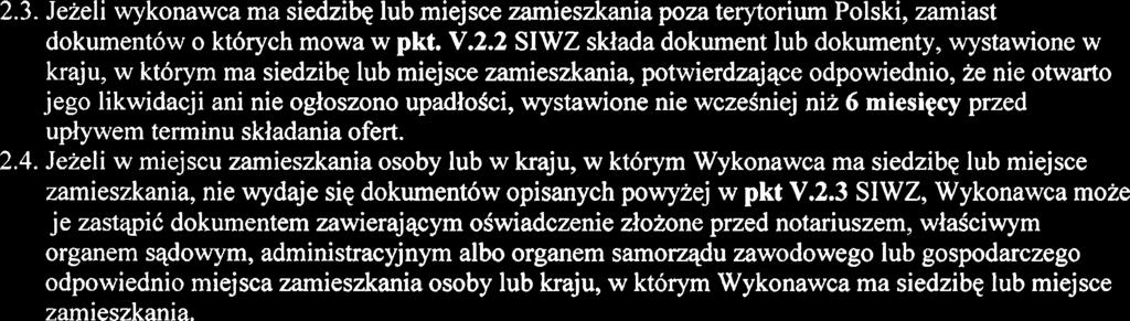 W celu wykazania spelniania przez wykonawce warunkbw, o kt6rych mowa w art. 22 ust.