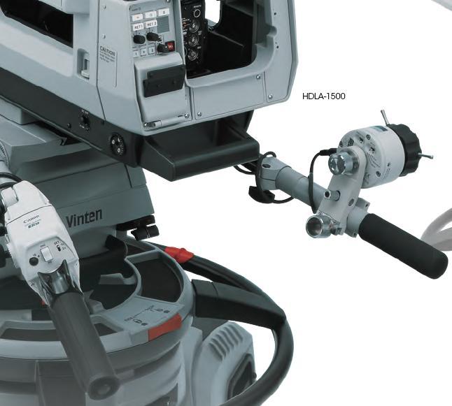 Sterownik obiektywu przełącznik zwrotnej wyostrzanie szybkość transfokatora sterownik transfokatora statyw Adapter kamery adapter kamery jest interfejsem łączącym kamerę z aparaturą studyjną (poprzez