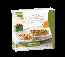 Zrównoważony profil odżywczy produktu Attain sprawia, że stanowi on wspaniałą przekąskę.