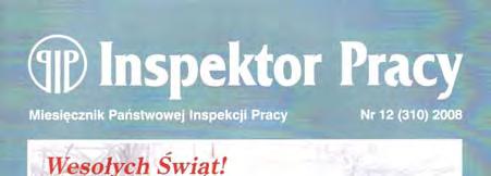 Nr 12 (310) GRUDZIEŃ 2008 Rozstrzygnięcie XV edycji konkursu