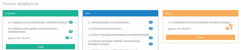 INSTRUKCJA DLA WYKŁADOWCY Treść zadania wprowadzamy w postaci kolejnych pytań i możliwych odpowiedzi, z zaznaczeniem która z nich jest prawdziwa.