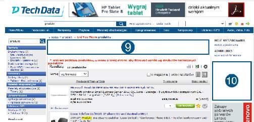 internet InTouch InTouch to część transakcyjna serwisu www.techdata.pl.