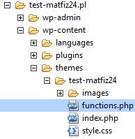 <form class="szukaj" action="<?php bloginfo('url');?>" method="get" acceptcharset="utf-8"> <fieldset> <input name="s" type="text" placeholder="szukaj..." value="<?php the_search_query();?