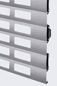 HG-L, aluminium, lekka i kompaktowa krata Eleganckie rozwiązanie z aluminium stosowane szczególnie w miejscach o ograniczonej