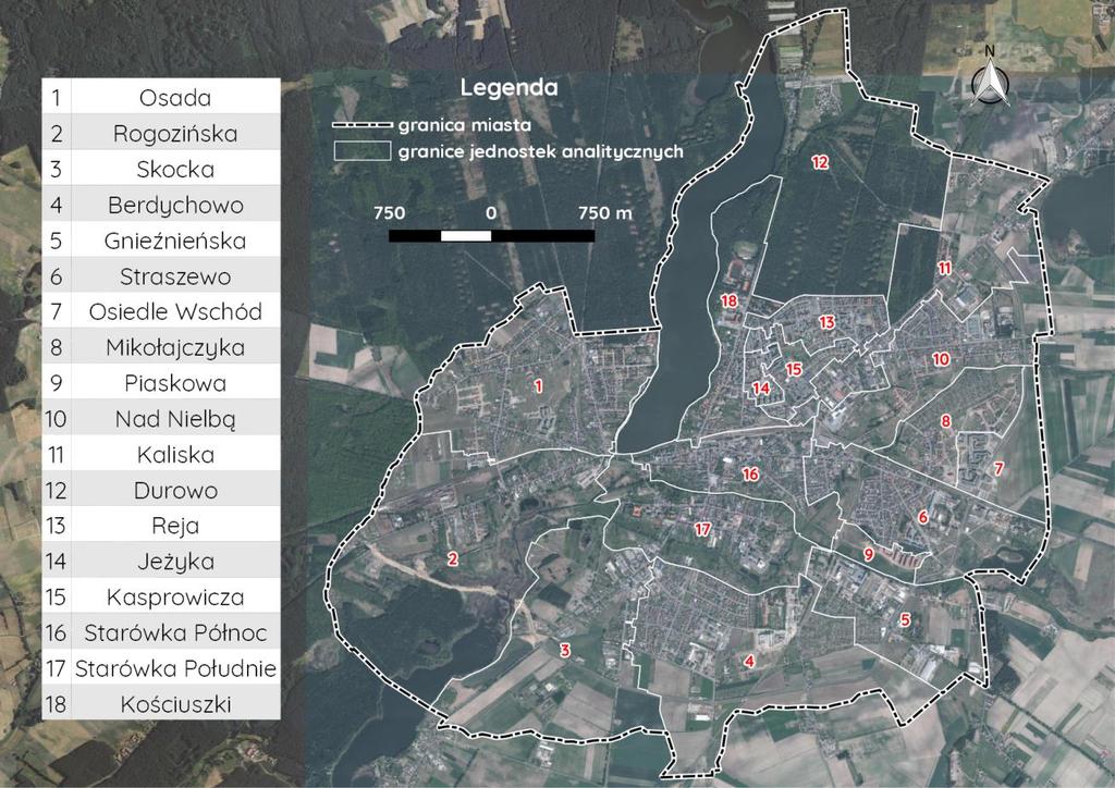 Lokalny Program Rewitalizacji miasta Wągrowca na lata 2017-2025 Green Key Ryc.