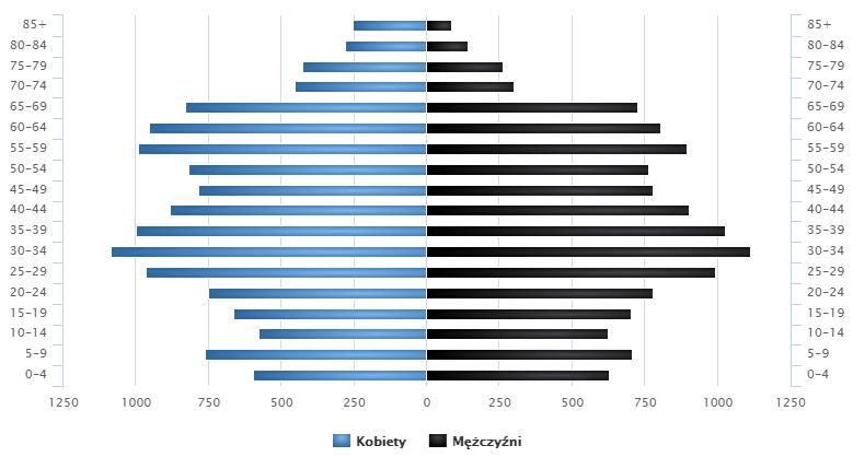 Green Key Lokalny Program Rewitalizacji miasta Wągrowca na lata 2017-2025 Problem starzenia się społeczeństwa analizowanej jednostki przeanalizowano w ujęciu lat 2010-2015 pokazując, jak zmieniał się