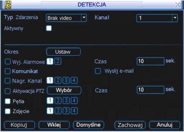 OBSŁUGA REJESTRATORA oraz opcje nagrywania z terminarza w menu nagrywania (Menu główne Zaawansowane Nagrywanie).