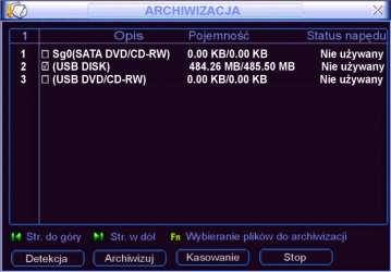 OBSŁUGA REJESTRATORA Pętla Zdjęcie Jest powiązana z funkcjami Kanał i Zapis.