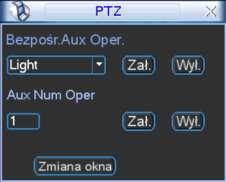 OBSŁUGA REJESTRATORA Rys. 4-29. Okno funkcji dodatkowych kamery. Rys. 4-30. Bezpośredni dostępu do menu kamery.
