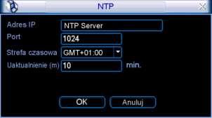STRUKTURA MENU I OPIS DOSTĘPNYCH FUNKCJI serwer (Such as Absolute Time Server). W Windows XP OS jest komenda net start w32time, która instaluje NTP serwis.