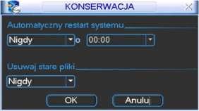 STRUKTURA MENU I OPIS DOSTĘPNYCH FUNKCJI 5.5.7 Monitor Rys. 5-29. Menu Konserwacja. Rys. 5-30. Menu Monitor.