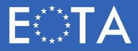 at Członek EOTA Europejska Aprobata Techniczna Oznaczenie handlowe: Trade name Właściciel aprobaty: Holder of approval Przedmiot aprobaty i cel zastosowania [Tłumaczenie na język polski wykonane