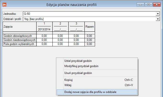 Jeśli nie, to sprawdź, czy wykonałeś poprawnie wszystkie wcześniejsze polecenia tej porady. Pamiętaj, że wyświetlasz dane z roku 2013/2014.