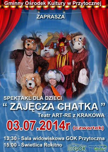 "ZAJĘCZA CHATKA" Zapraszamy najmłodszych do Sali