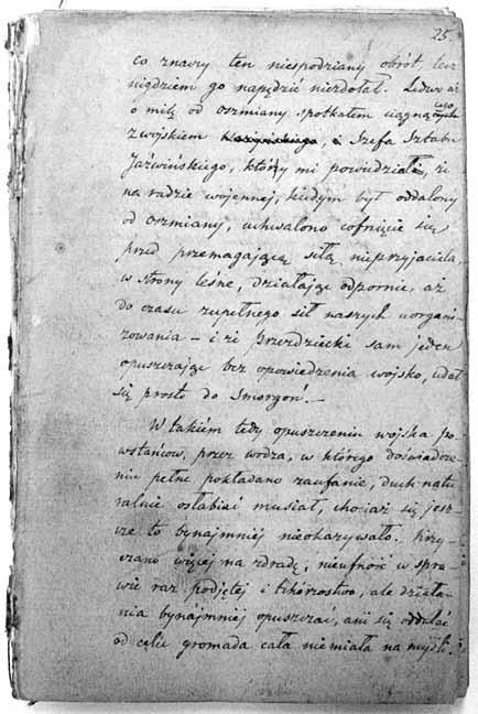 1830 1831 m. sukilimas I. Kliukovskio atsiminimų fragmentas (MAM, rkps 1096, s. 25) 78 sukilėlius, buvusius Varšuvoje 1831 m. rugpjūtį 32.