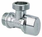 Technika sanitarna L - ZAWORY PRALKOWE SYSTEM NA 1/4 OBROTU PN 16 DUAL Z FILTREM