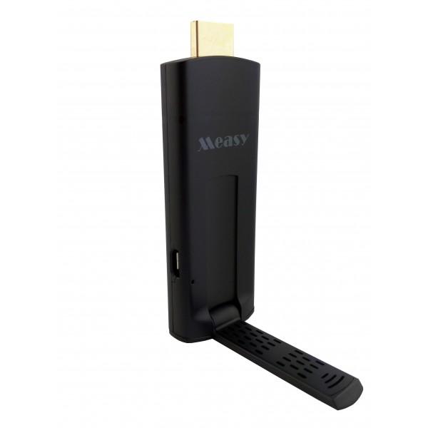 A2W II Miracast Dongle A2W II Miracast Dongle Extender bezprzewodowy pozwalający na strumieniowanie i odtwarzanie multimediów z urządzenia mobilnego lub komputera na ekranie telewizora w jakości do