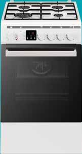 Pojemność XXL 50 cm Chłodny front Prowadnice teleskopowe Ruszt żeliwny Programator elektroniczny Ta Emalia łatwoczyszcząca Easy Clean Szybkie nagrzewanie A 65 l