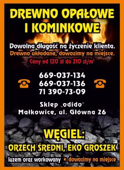 OGŁOSZENIA OGŁOSZENIA DROBNE Przyjmowanie ogłoszeń: 71 390-71-46 Sklep z odzieżą używaną, Kąty Wr. Rynek 6, I piętro zaprasza. Lokal usługowy do wynajęcia w Kątach Wr. 40 m 2 tel.