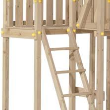 ) szczeble instrukcję montażową Wieża Duplex