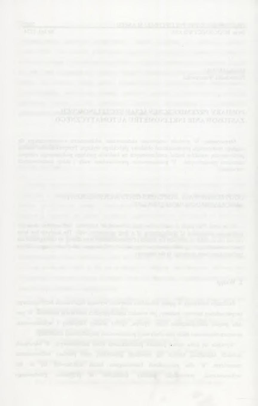 98 Monika Mitew nieoczekiwanego przyrostu przemieszczeń ponad określone w projekcie wartości dopuszczalne.
