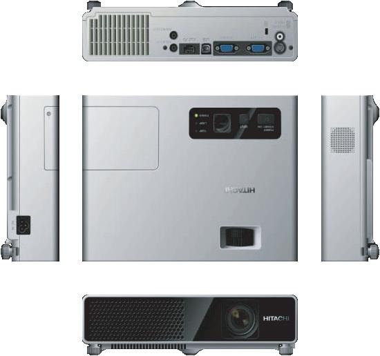 Specyfikacja Pozycja Nazwa produktu Panel ciekłokrystaliczny Obiektyw Lampa Projektor ciekłokrystaliczny Rozmiar panelu 1,6 cm (typ 0,63) System sterownika Piksele Aktywna matryca TFT Specyfikacja