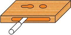 zamka drzwiowego w tworzywach drewnopochodnych i drewnie frezy pełnowęglikowe stosowane na wiertarko frezarkach, frezarkach  LS060-0016-0001