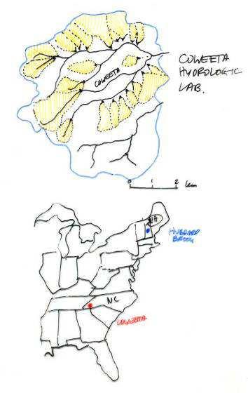 COWEETA HYDROLOGIC LAB.