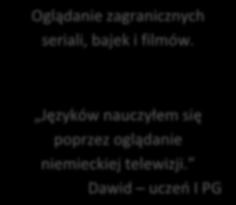 uczeń I PG Słuchanie muzyki w