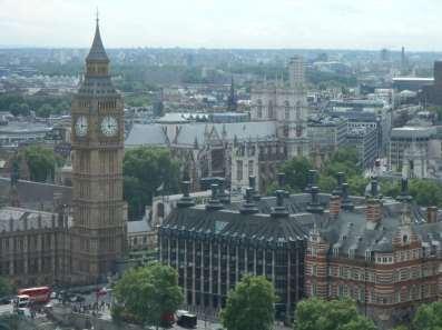 obu stronach półkuli ziemskiej. Z tego miejsca można było zobaczyć panoramę Londynu. Przez cały pobyt młodzi podróżnicy oraz ich opiekunowie nocowali u tamtejszych rodzin, w 3-4 osobowych grupach.