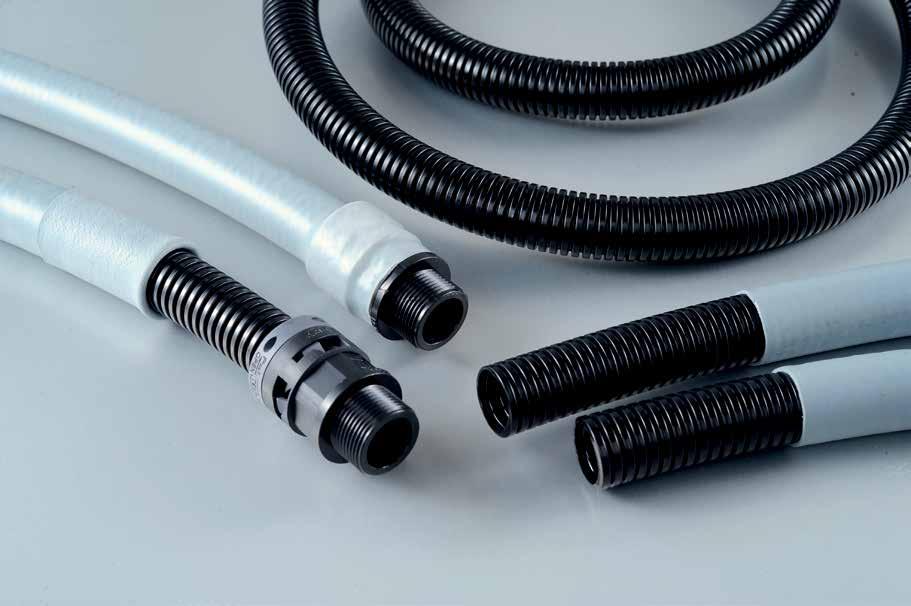 D Rura dla przemysłu spożywczego - ood industry conduit pplication Materiał Material Właściwości produktu Product characteristics Certyfikaty pprovals Kompatybilność Suitable for Kolory Colors Rura