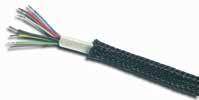 They allows the protection and wrapping of every cable or cable set even in narrow spaces. The PEV braided sleeve has an even better fire resistance than PEH braided sleeves.
