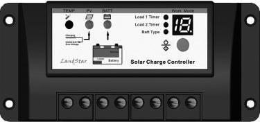 KONTROLERY ŁADOWANIA LS1024RD / LS1524RD / LS2024RD Instrukcja obsługi i instalacji SPECYFIKACJA Napięcie nominalne - 12 V / 24 V* Max.