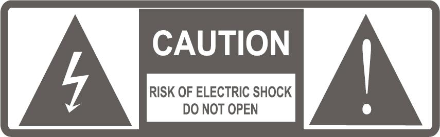 ZASADY BEZPIECZEŃSTWA W celu obniżenia ryzyka wystąpienia pożaru lub porażenia prądem nie narażać urządzenia na deszcz lub wilgoć. UWAGA!